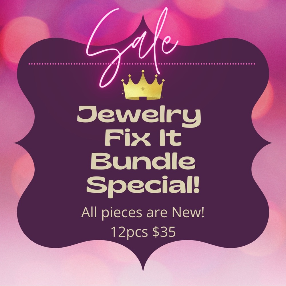 🆕 Crafters Special Jewelry Fix It Box 12pc NWT